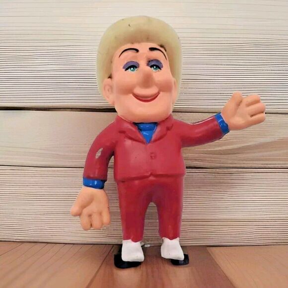 1993 Just Toys Shining Time Station Tex Bendable Action Figure Thomas & Friends - Picture 1 of 9